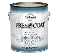 California Paints Fres-Coat Acrylic-Latex-Exterior Акрило-Латексная ...